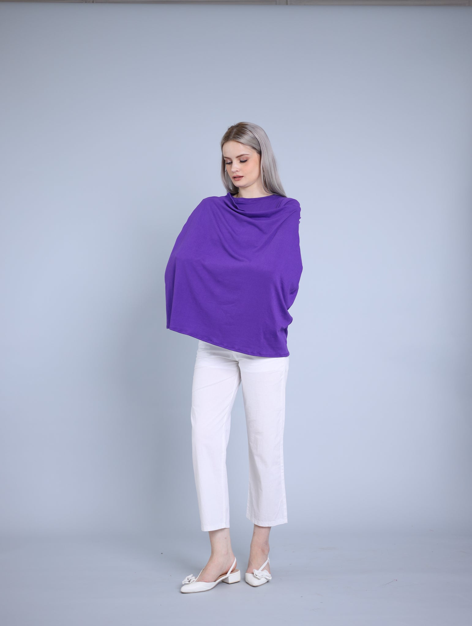 Purple: Infinity Nursing Cover