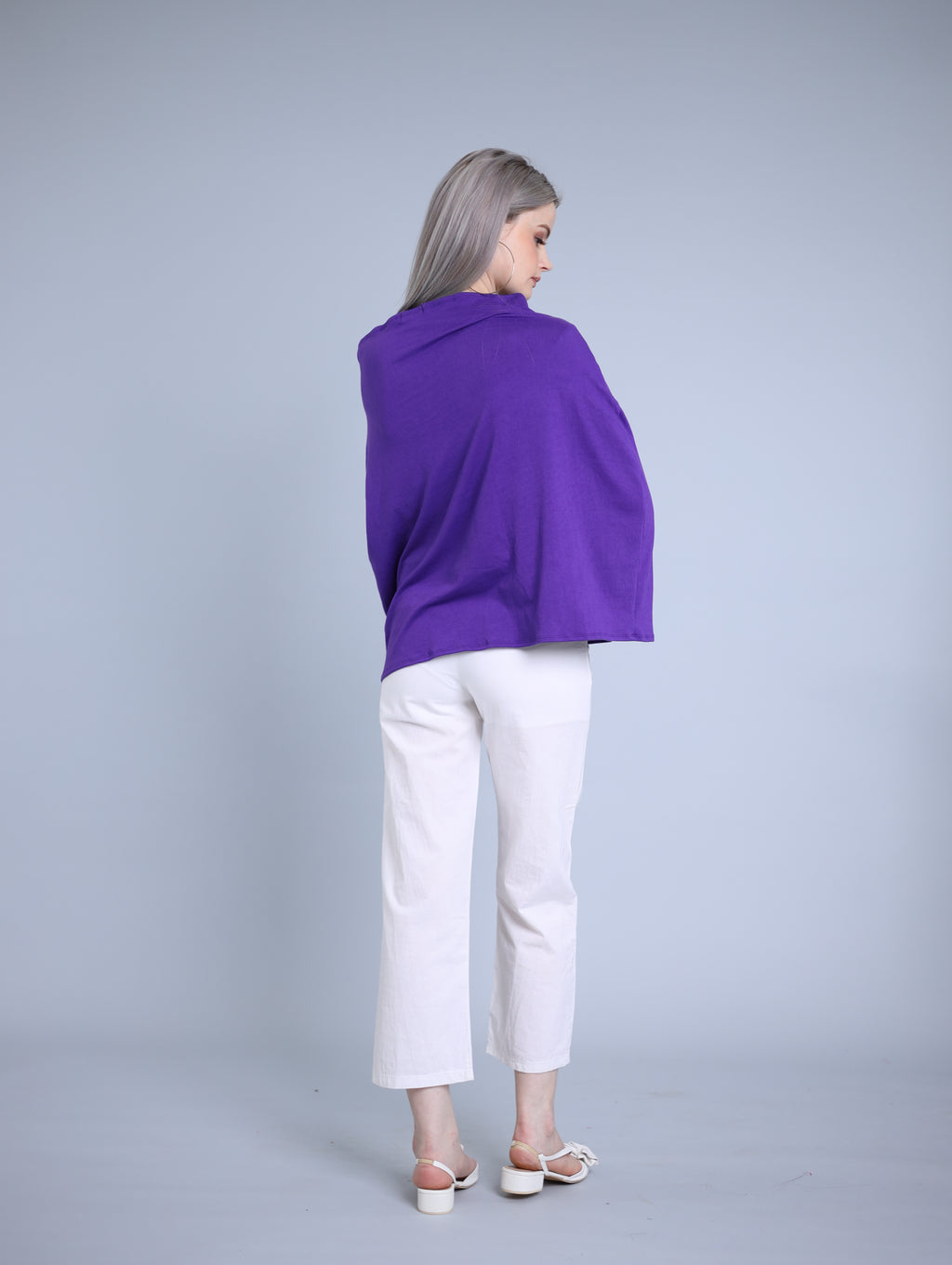 Purple: Infinity Nursing Cover