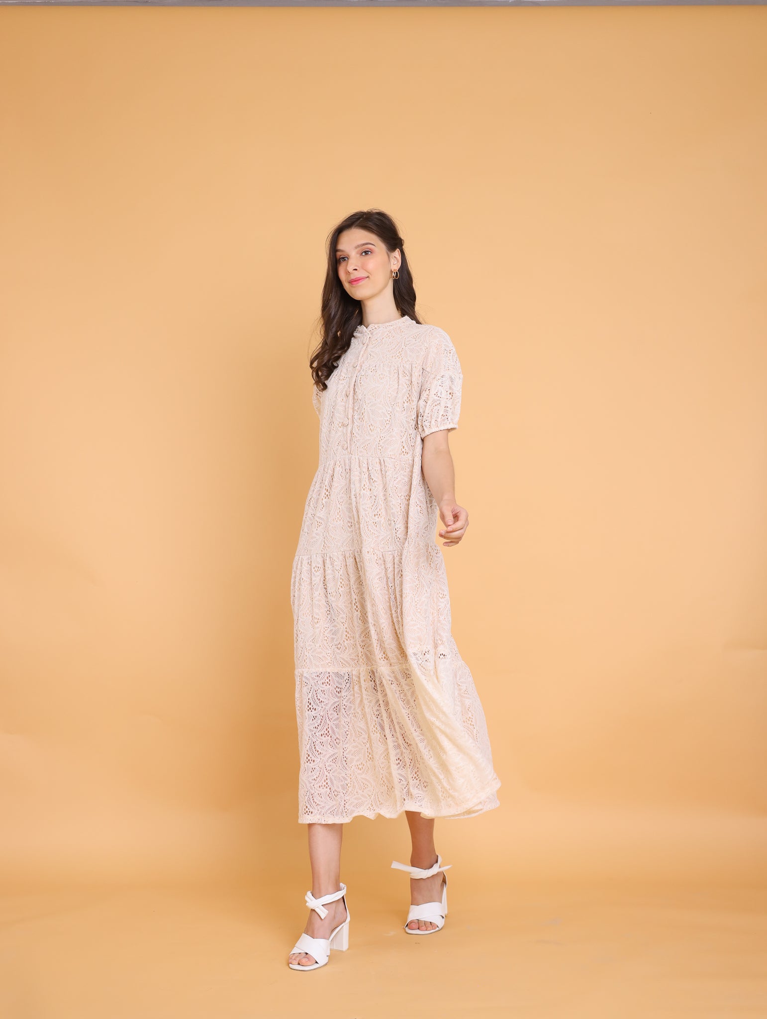 Lace: Etta Buttondown Maxi