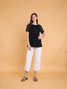 Black: Mila Top