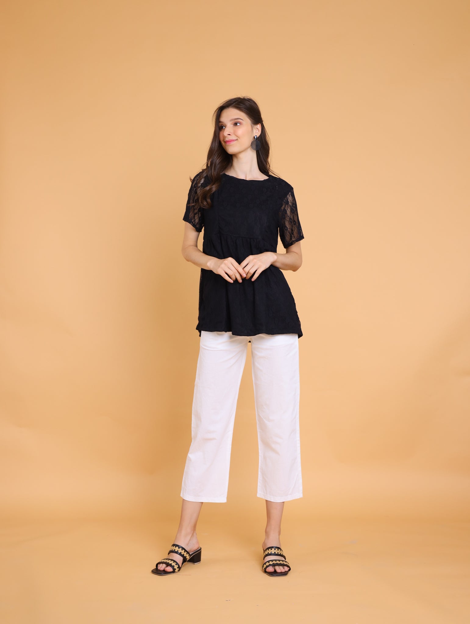 Black: Mila Top