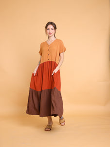 Brown: Sharmila Dress