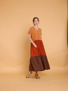 Brown: Sharmila Dress