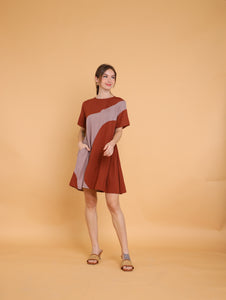 Brown: Fiona Dress