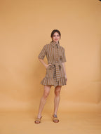 Brown: Carley Mini Dress
