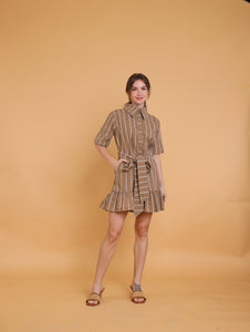 Brown: Carley Mini Dress