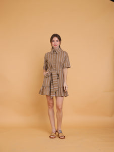 Brown: Carley Mini Dress