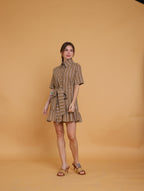 Brown: Carley Mini Dress
