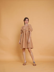 Brown: Aiesha Mini Dress