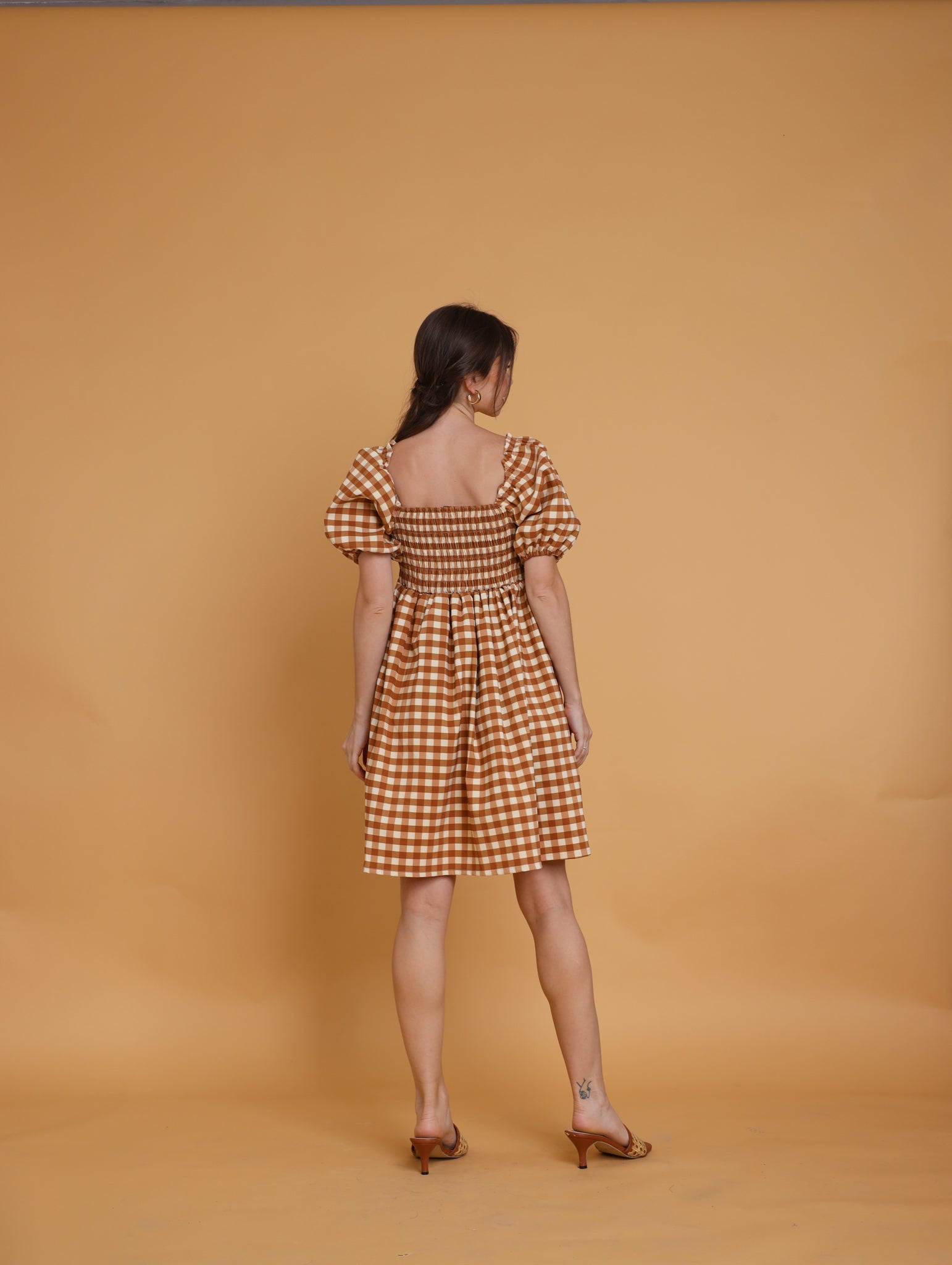 Brown: Aiesha Mini Dress