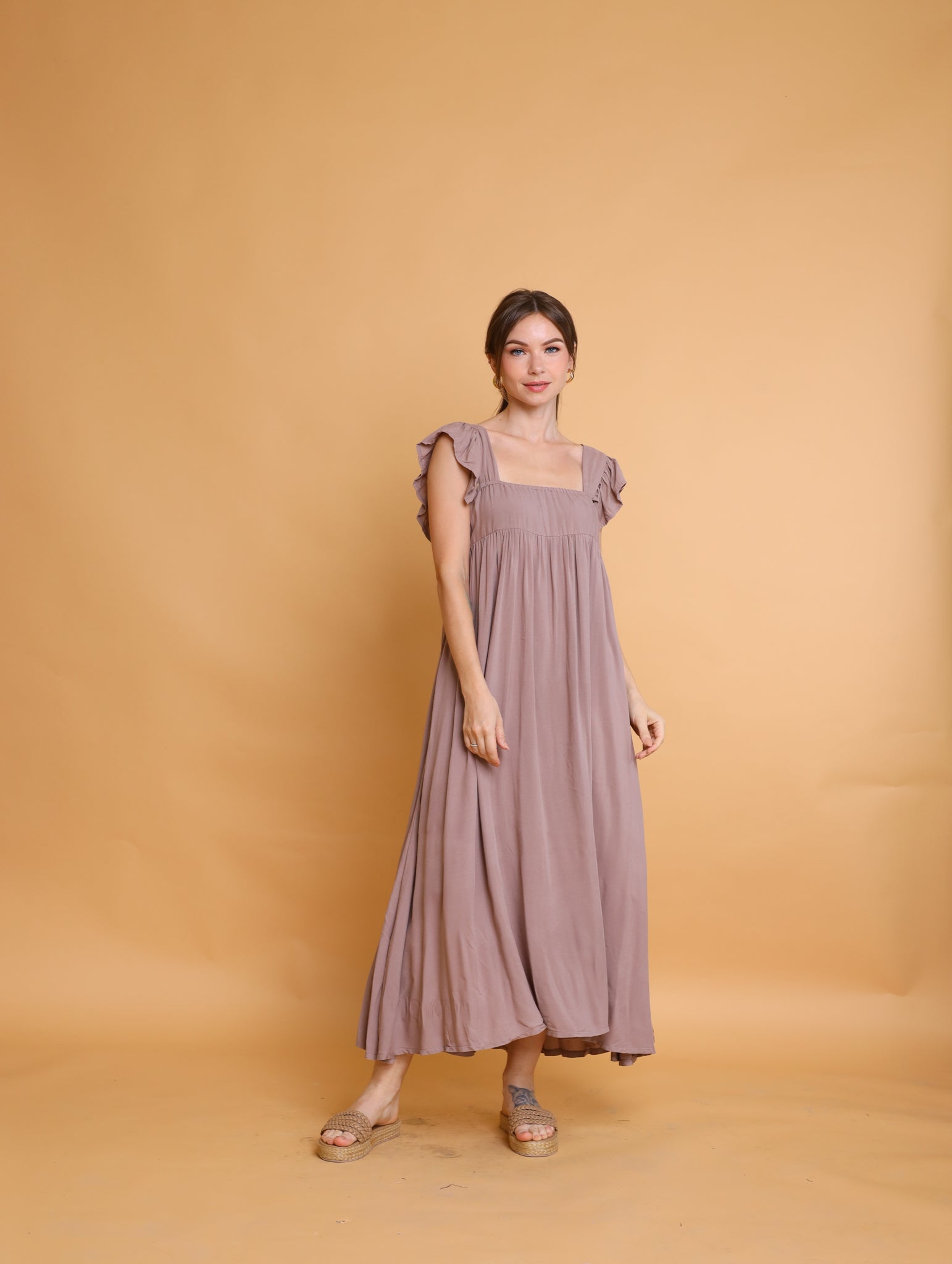 Earth Tones: Isleta Maxi – Bfeeding MUM