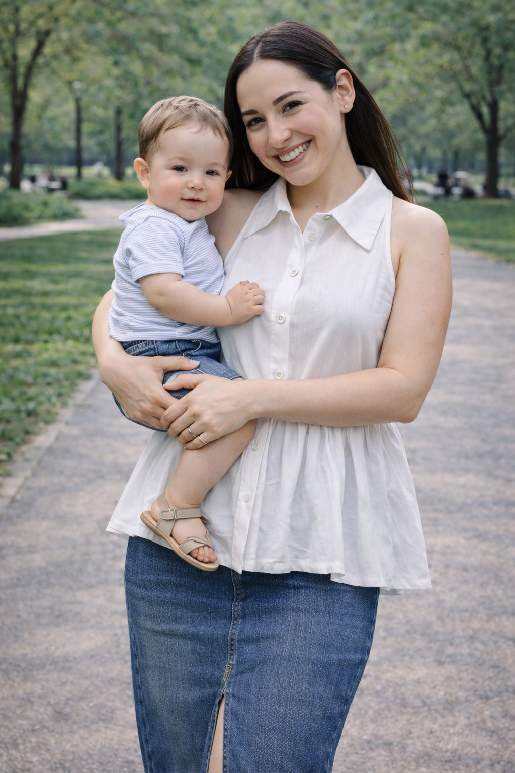 Peplum Collection: Eliza Top