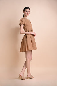 Khaki: Quincee Reversible Dress