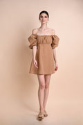 Khaki: Quanessa Mini Dress