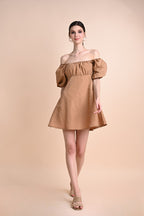 Khaki: Quanessa Mini Dress