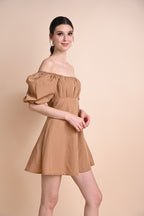 Khaki: Quanessa Mini Dress