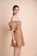 Khaki: Quanessa Mini Dress
