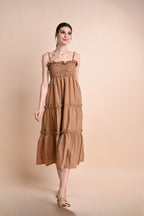 Khaki: Quinlan Summer Dress