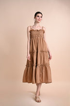 Khaki: Quinlan Summer Dress