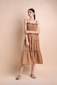 Khaki: Quinlan Summer Dress