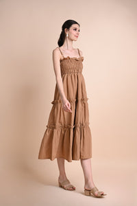 Khaki: Quinlan Summer Dress