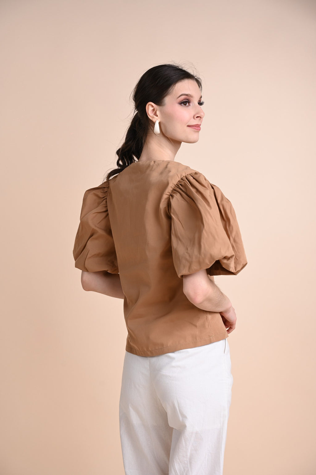 Khaki: Qiang Top