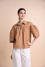 Khaki: Quesia Top