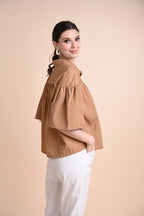 Khaki: Quesia Top