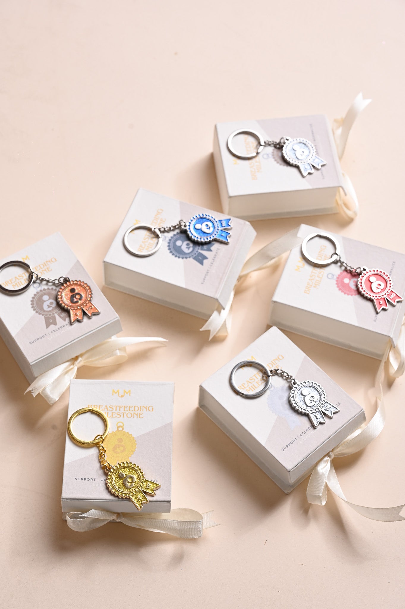 Breastfeeding Milestone Keychain