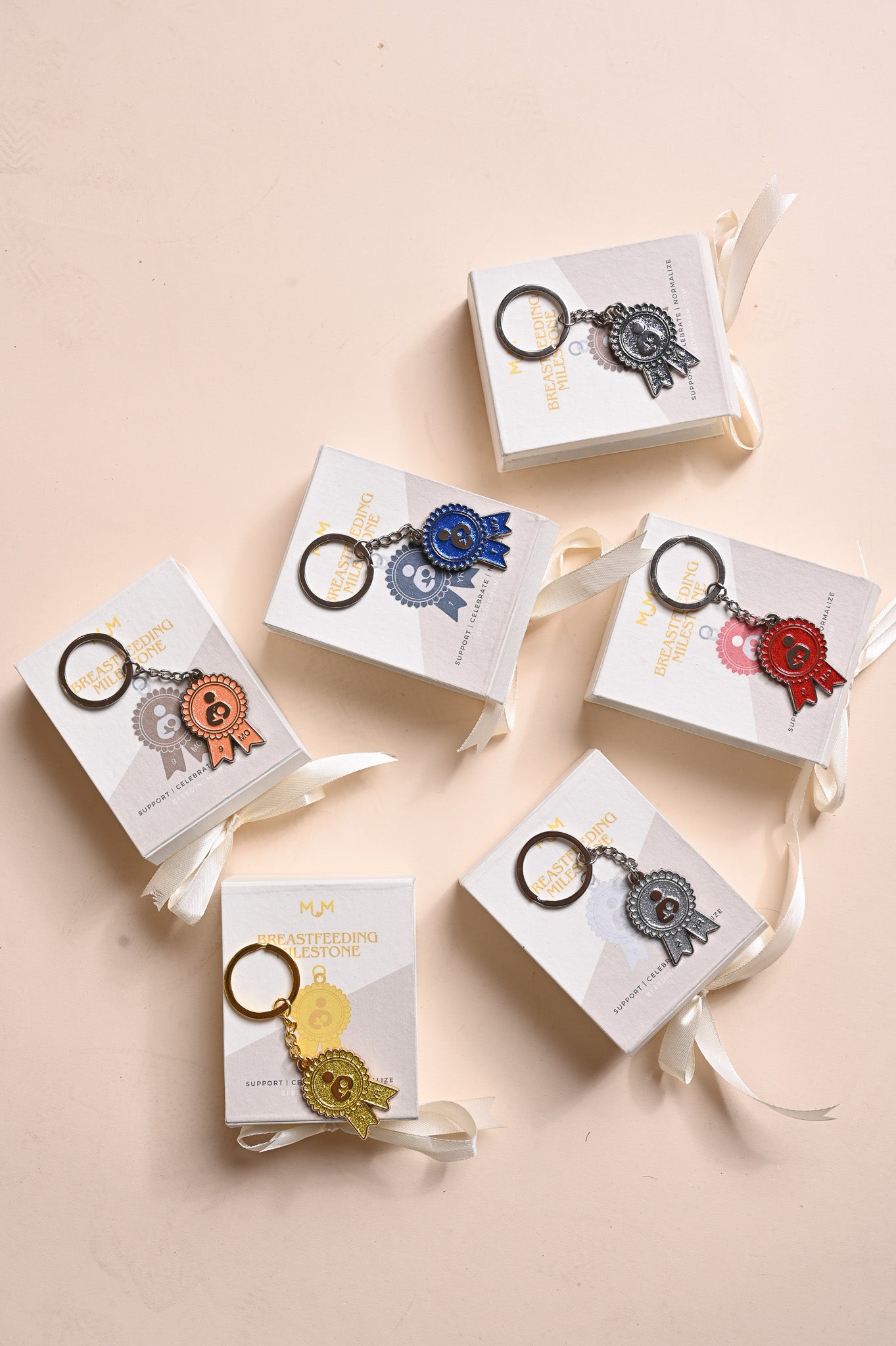 Breastfeeding Milestone Keychain