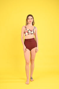 Swim 2: Gali Two-Piece High-Waist Swimsuit