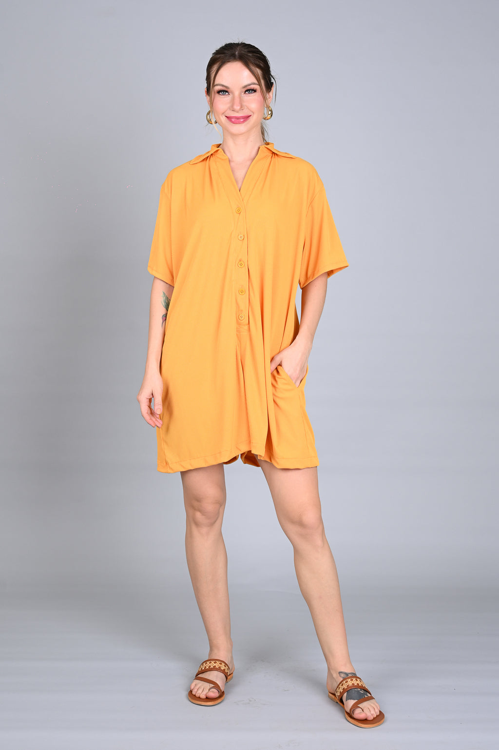 Ribbed Comfort: Rena Romper