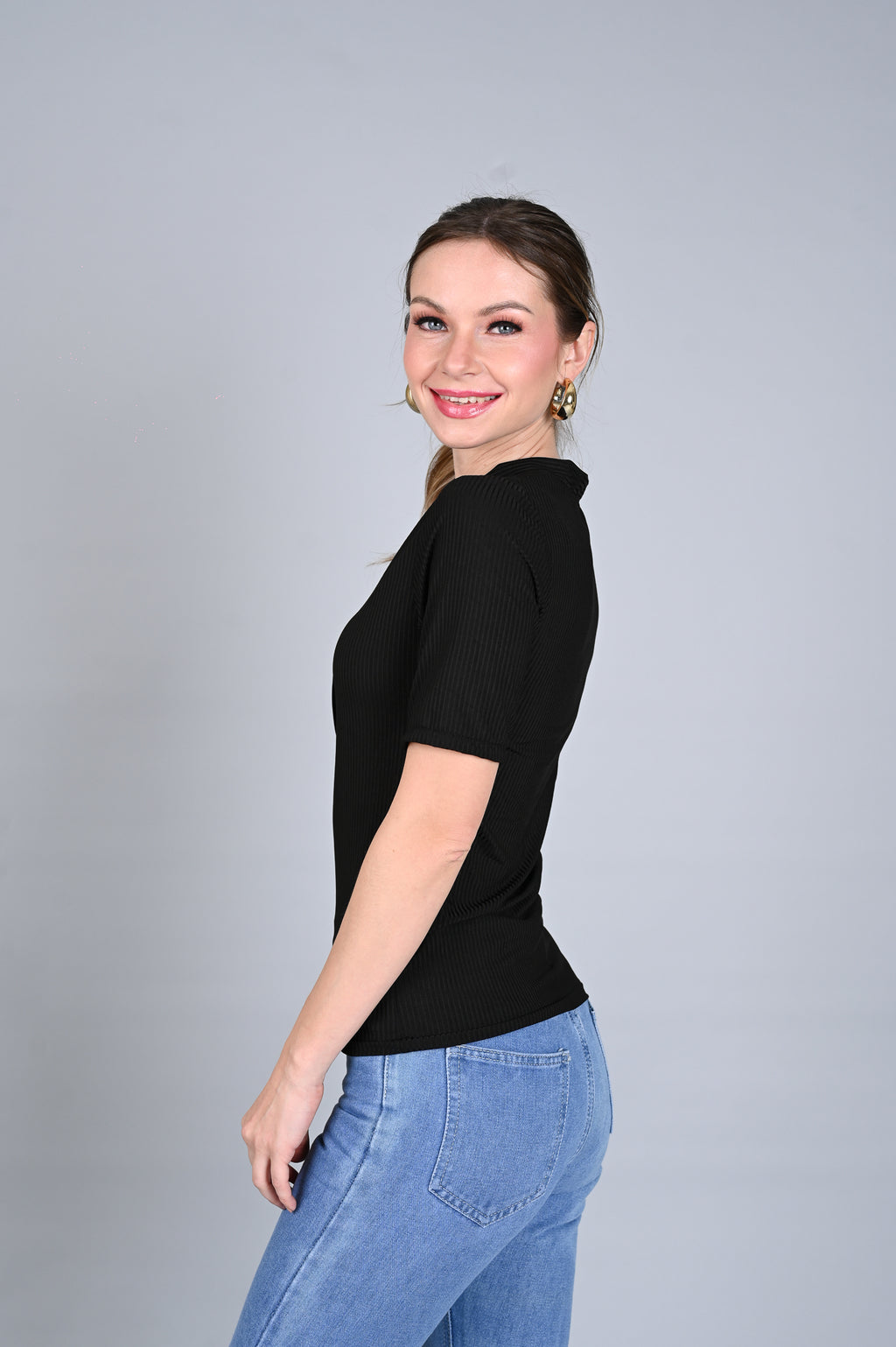 Ribbed Comfort: Paloma Top