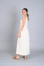 Ribbed Comfort: Amity Sando Dress