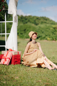 Jenny Premium Breastfeeding Dress: Juliet Empire Dress with Matching Hat