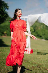 Jenny Premium Breastfeeding Dress: Julia Tiered Dress