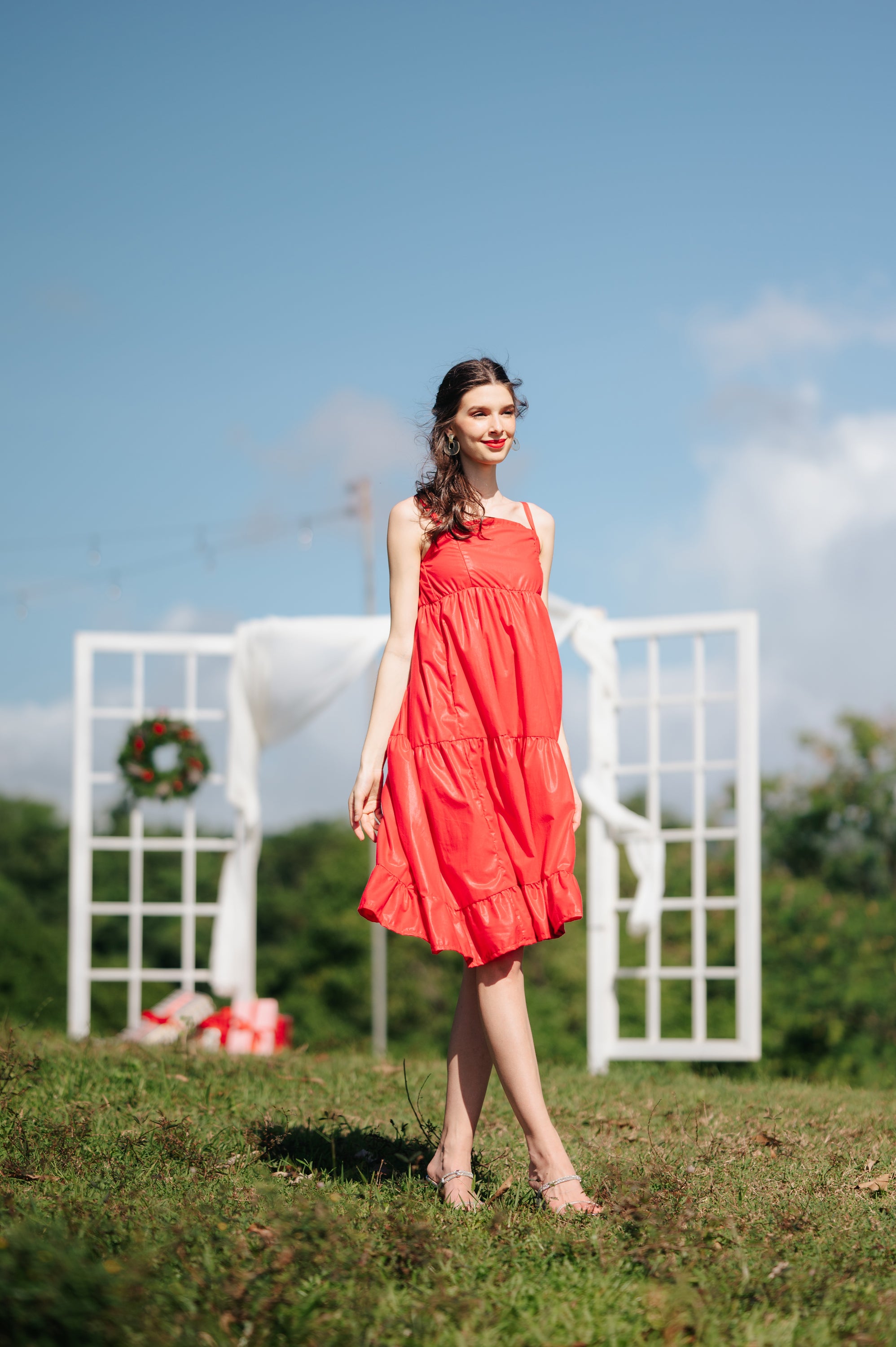 Jenny Premium Breastfeeding Dress: Jessica Tiered Dress