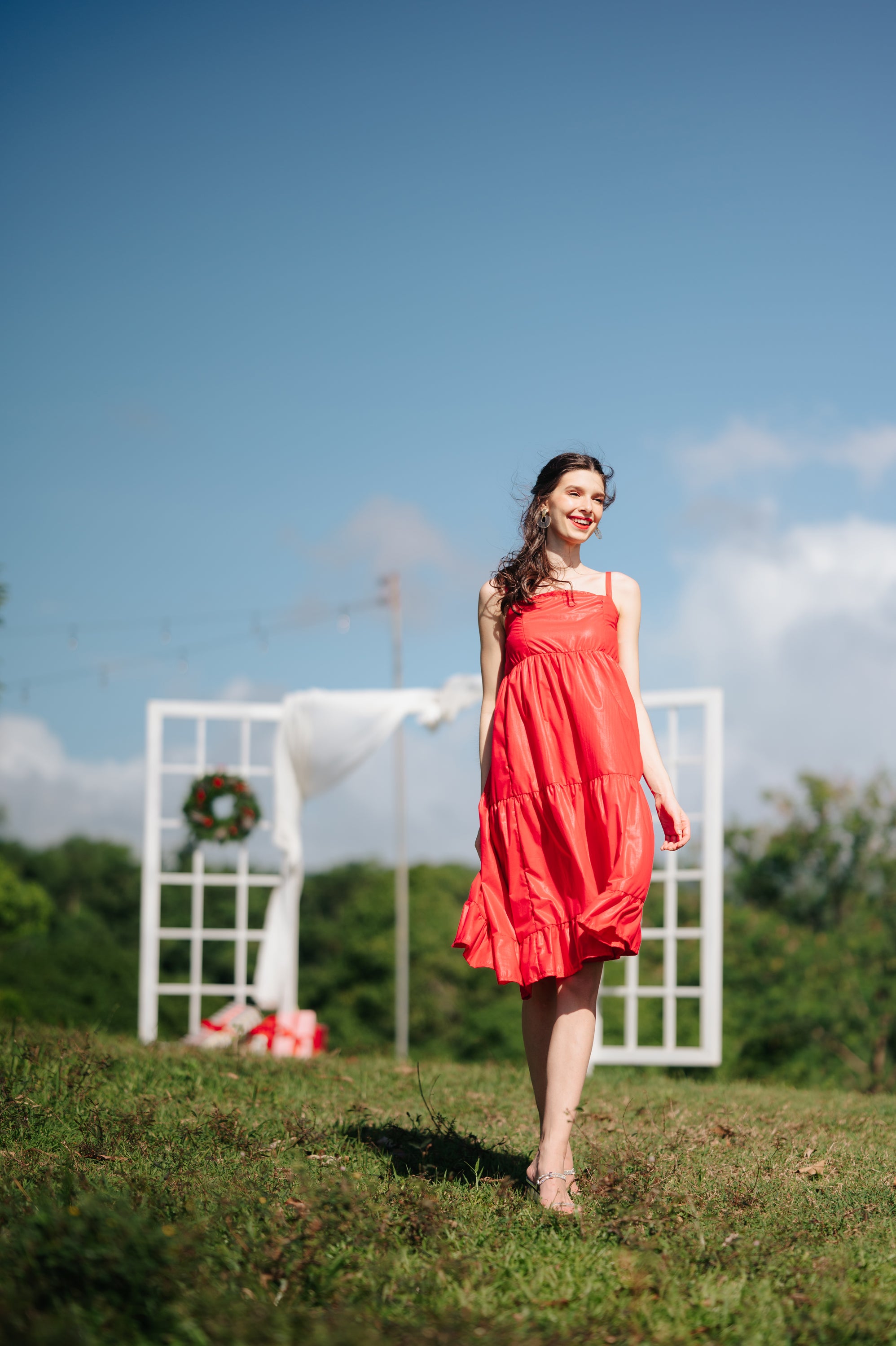 Jenny Premium Breastfeeding Dress: Jessica Tiered Dress