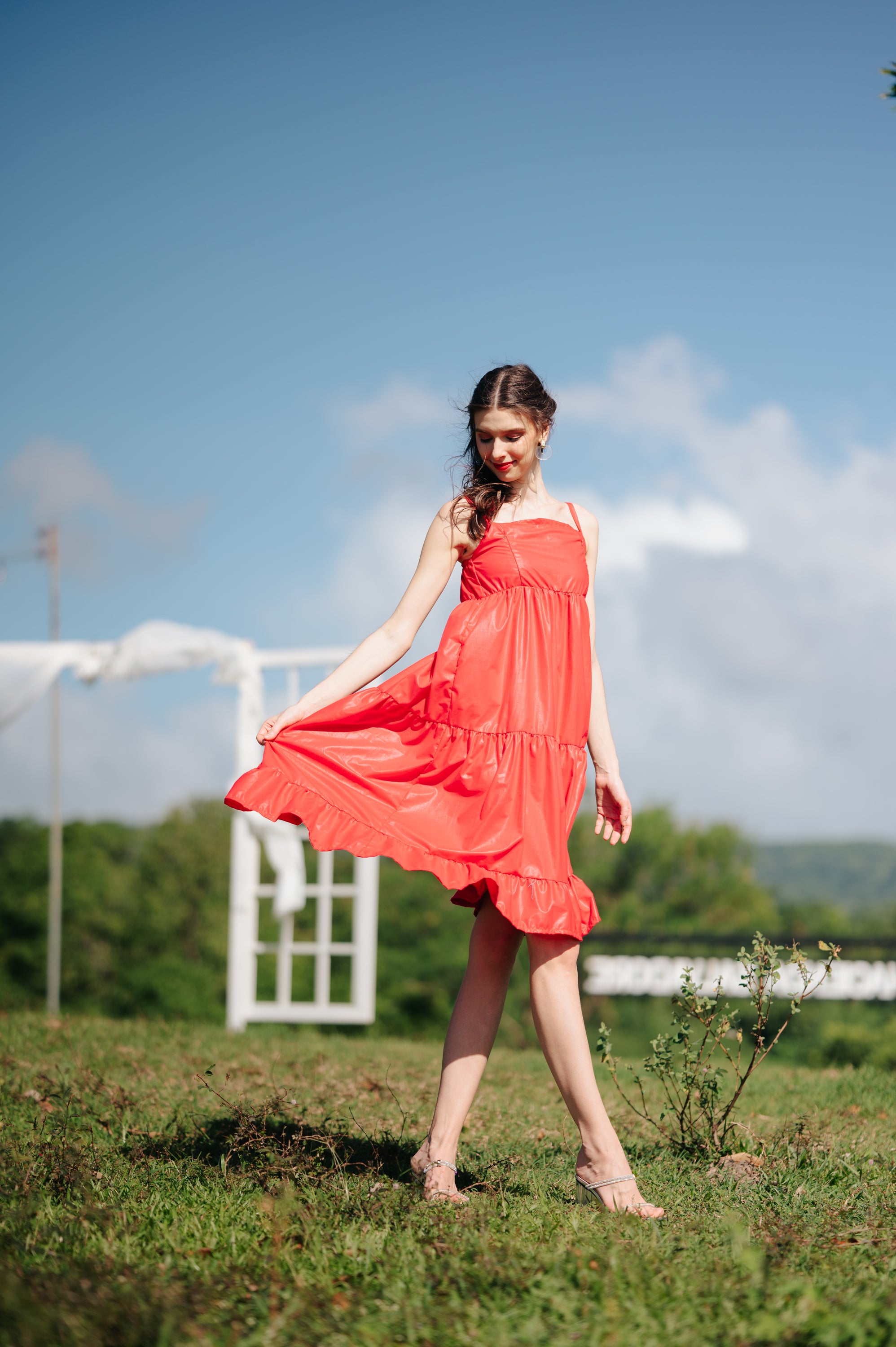 Jenny Premium Breastfeeding Dress: Jessica Tiered Dress