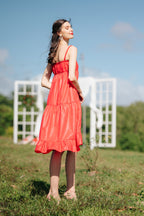 Jenny Premium Breastfeeding Dress: Jessica Tiered Dress