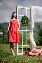 Jenny Premium Breastfeeding Dress: Jessica Tiered Dress