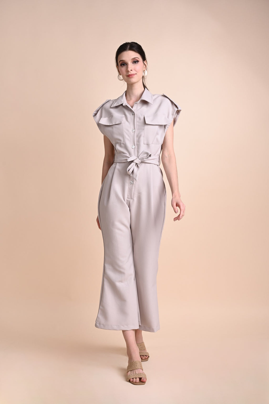 Neutral Jumpsuits: Genevieve