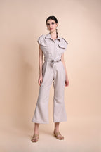 Neutral Jumpsuits: Genevieve