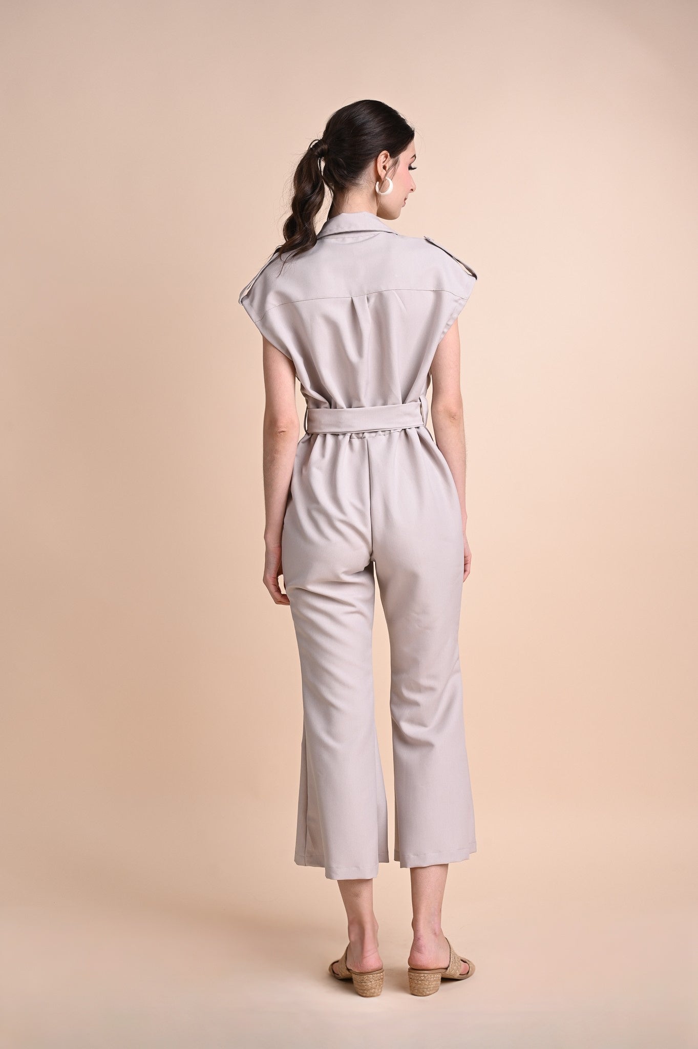 Neutral Jumpsuits: Genevieve