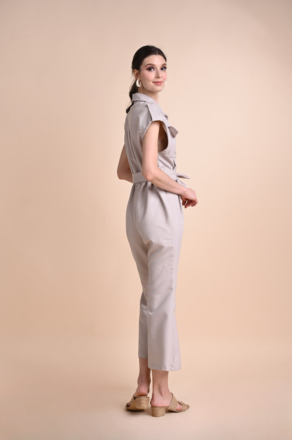 Neutral Jumpsuits: Genevieve