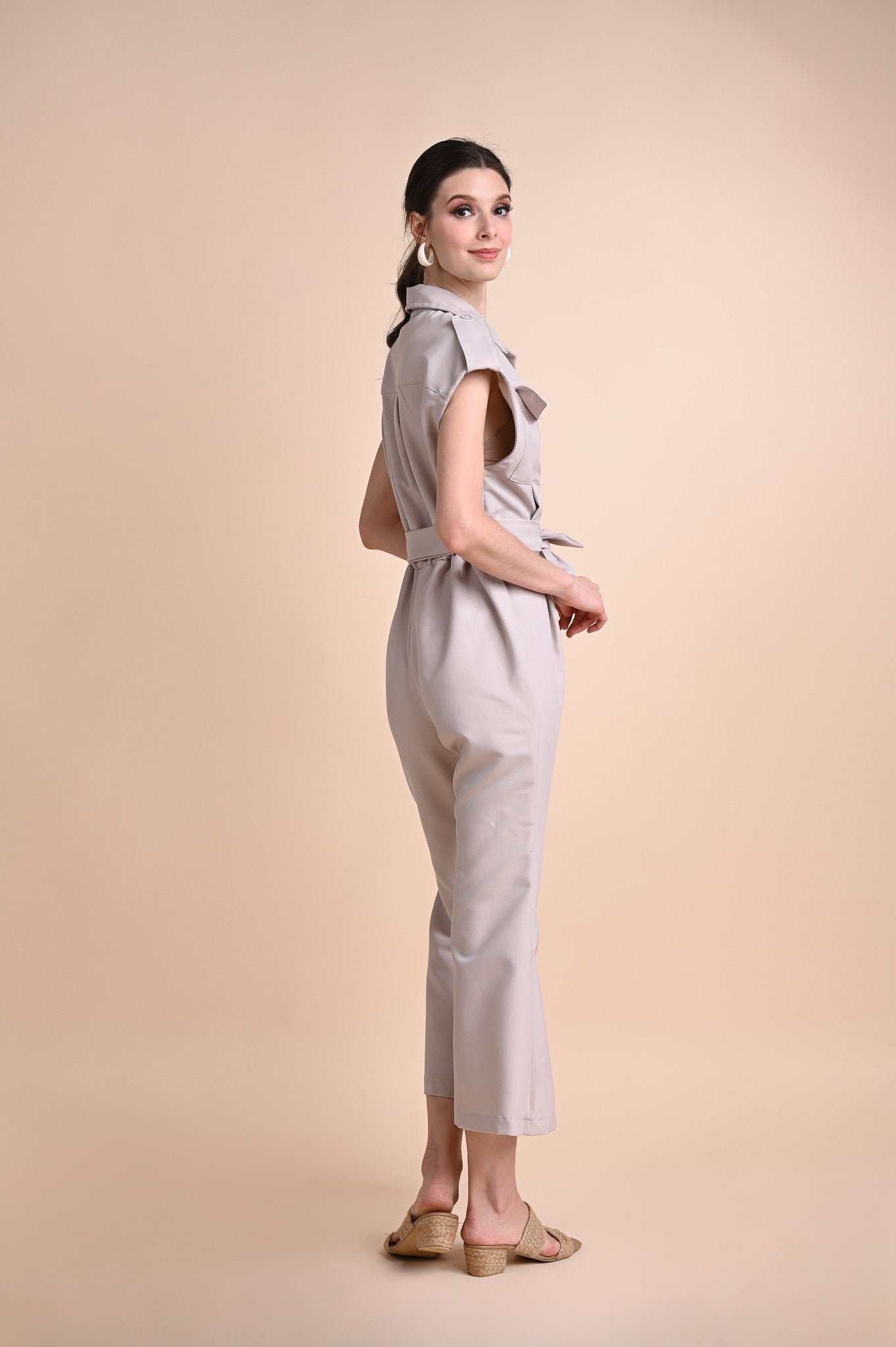 Neutral Jumpsuits: Genevieve