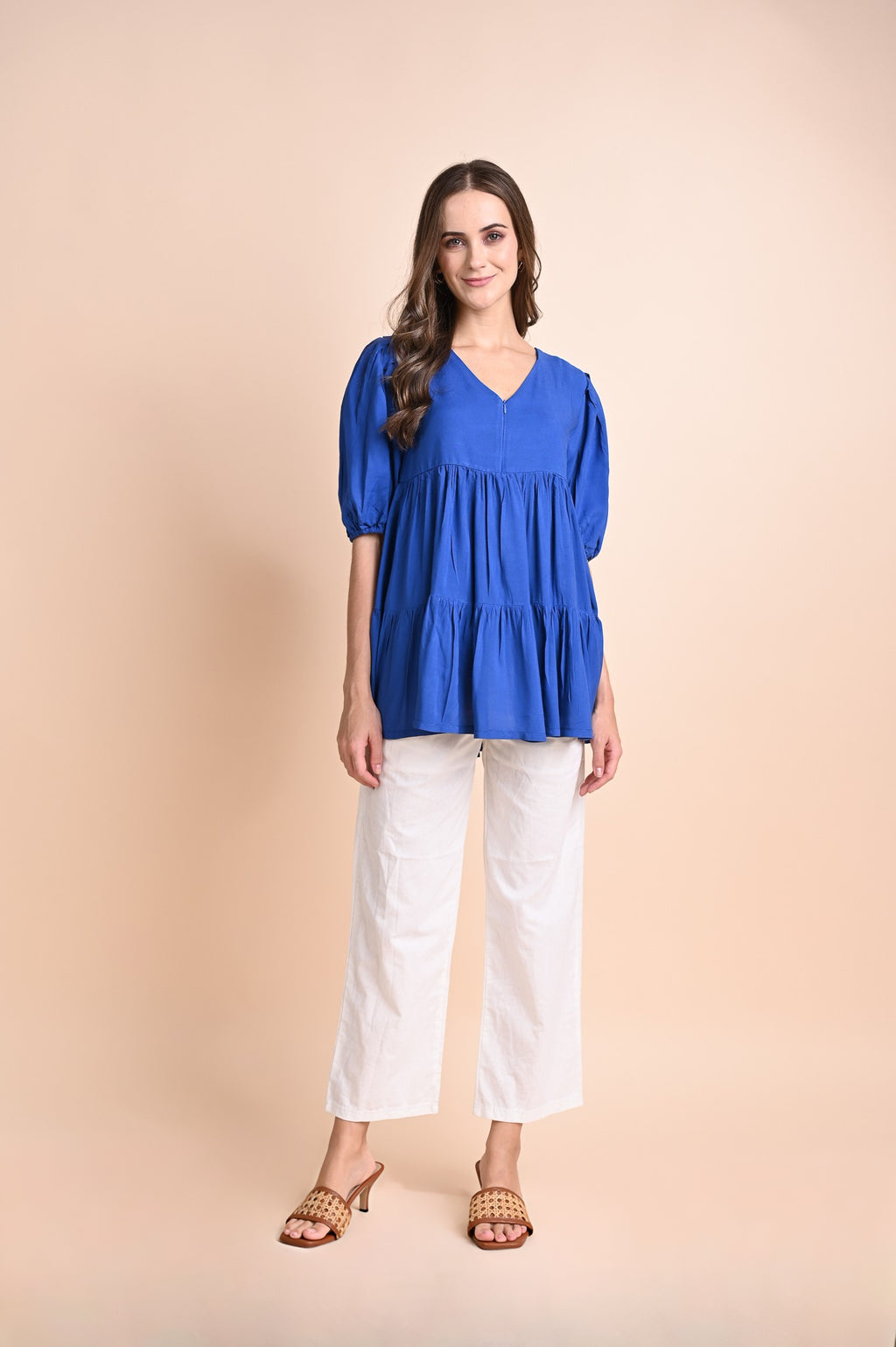 Blue: Gloria Top
