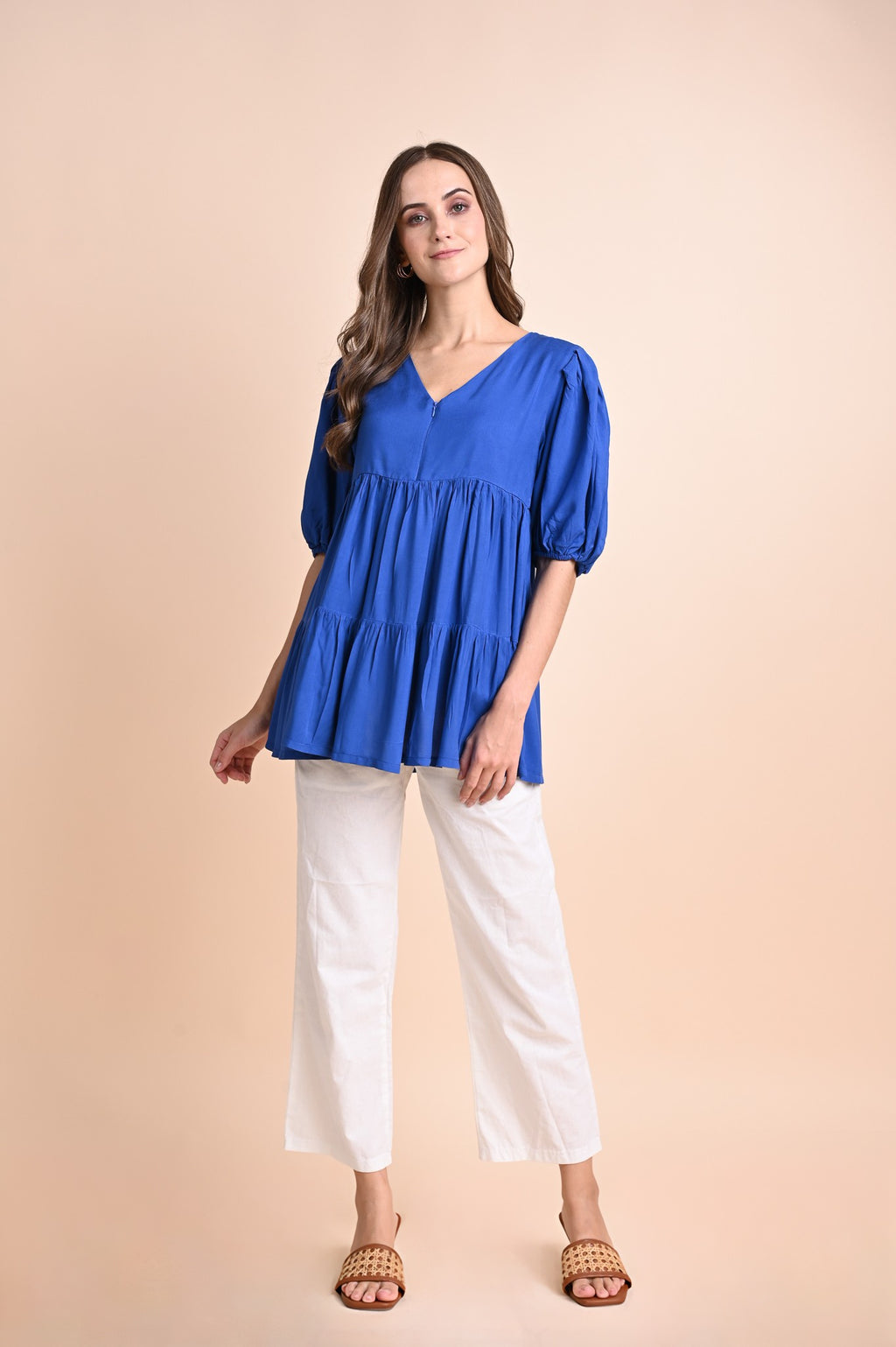 Blue: Gloria Top