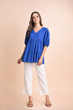 Blue: Gloria Top