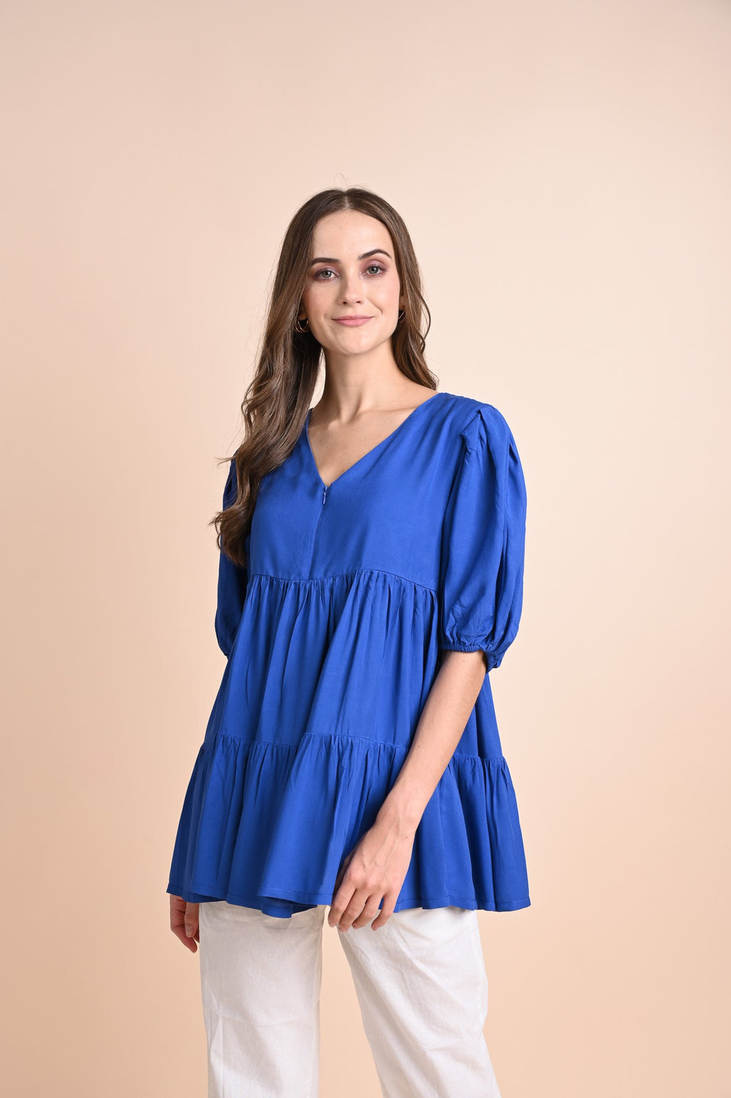 Blue: Gloria Top